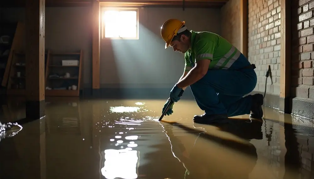 Professional water damage restoration services in Vaughan, MS